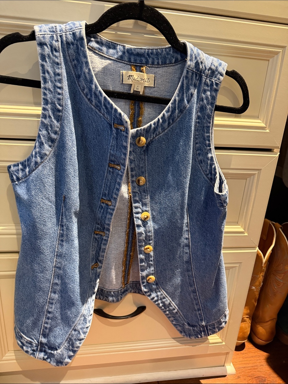 Subcategory classification for denim vest